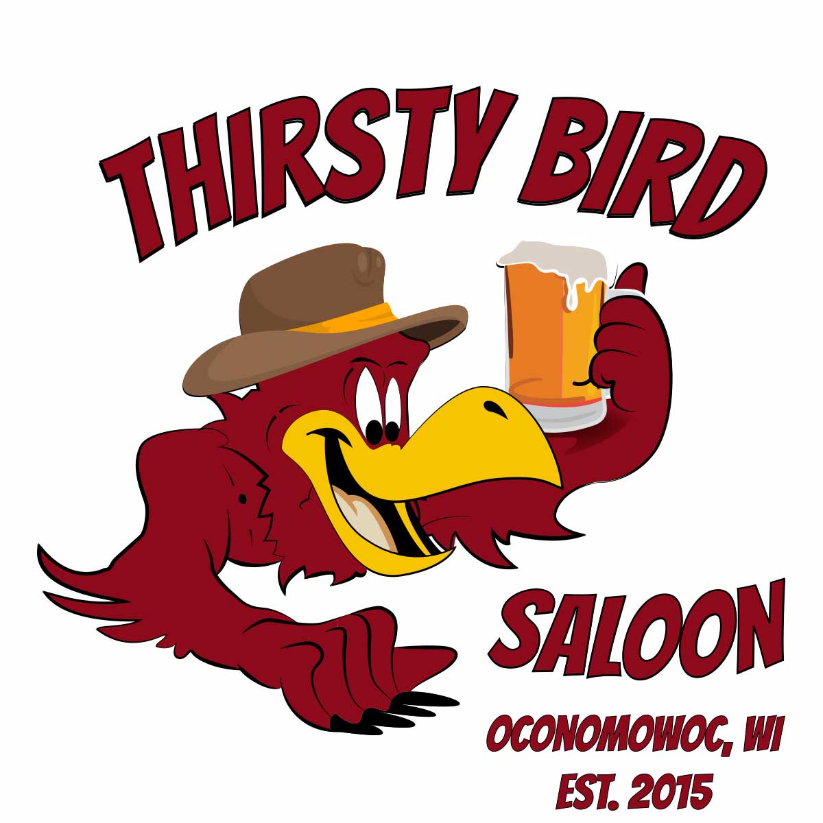 Logo para Thirsty Bird Saloon