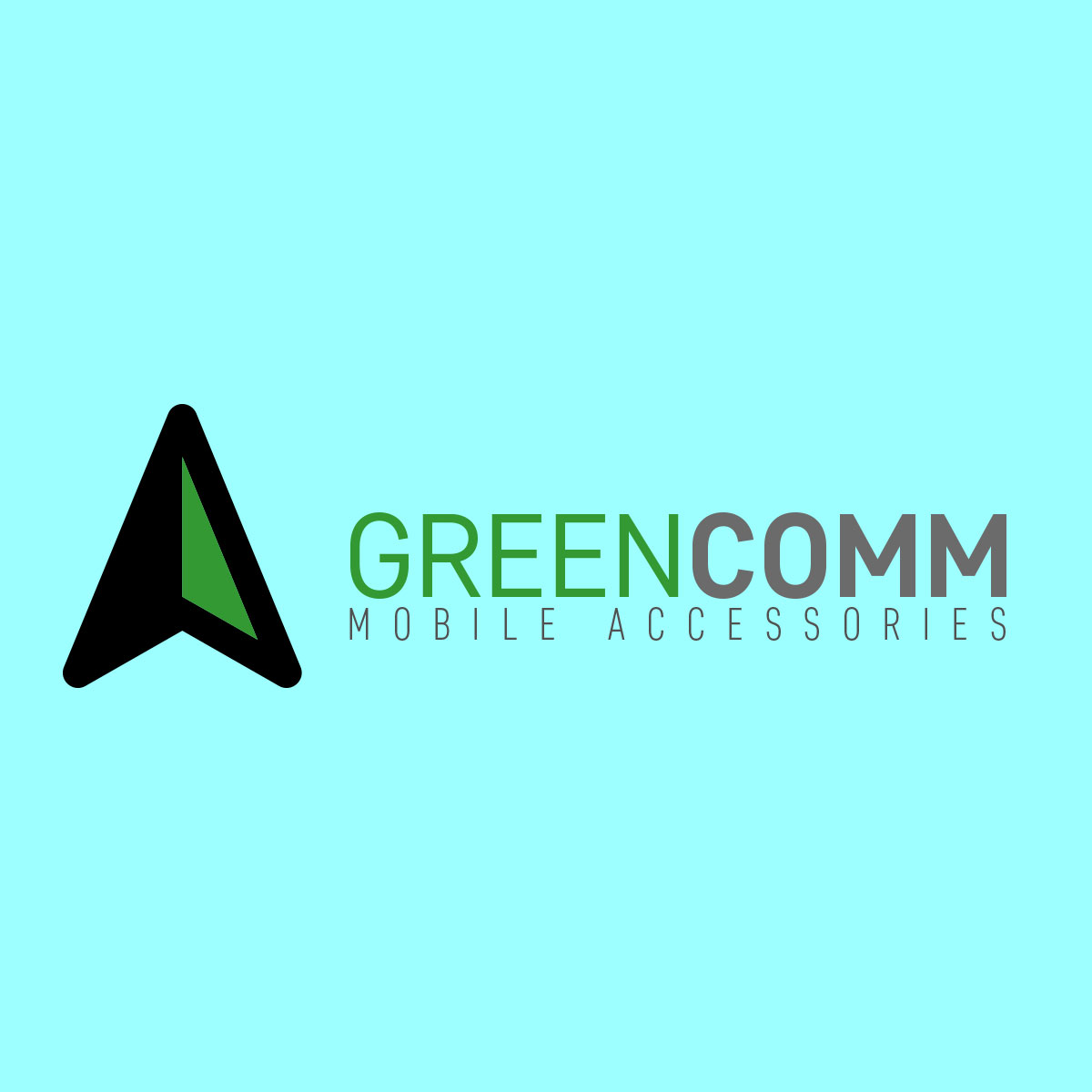 Logo para GreenComm | mobile accesories